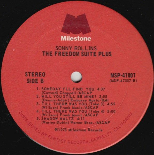 Sonny Rollins - The Freedom Suite Plus (Vinyl, Vinyl, All Media, LP...