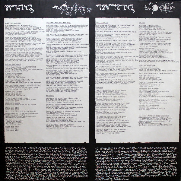Ozzy Osbourne - Diary Of A Madman (Vinyl, LP, Album, Stereo)