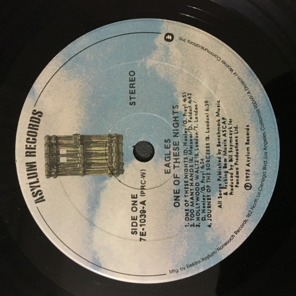 Eagles - One Of These Nights (Vinyl, LP, Album) Very Good Plus (VG+) / Very Good (VG)