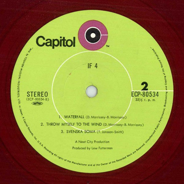 IF (6) - IF 4 (Vinyl, LP, Album) Very Good (VG) / Very Good (VG)