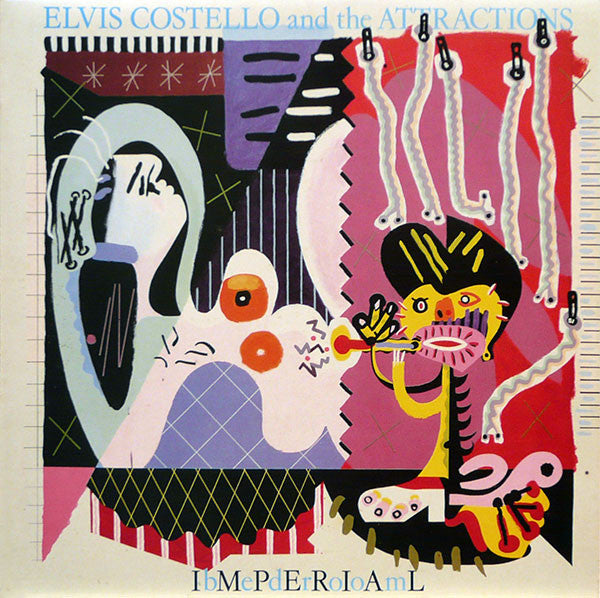 Elvis Costello & The Attractions - Imperial Bedroom (Vinyl, LP, Album, Reissue, Stereo) Very Good (VG) / Good Plus (G+)