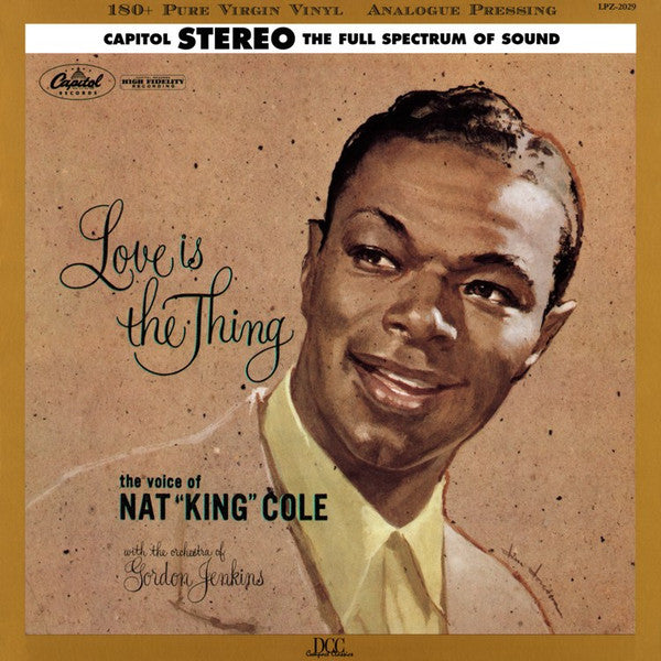 Nat King Cole - Love Is The Thing (Vinyl, LP, Album, Limited Edition, Numbered, Reissue, Remastered, Stereo) Near Mint (NM or M-) / Very Good Plus (VG+)