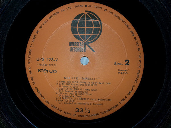 Mireille Mathieu - Mireille... Mireille (Vinyl, LP, Album)