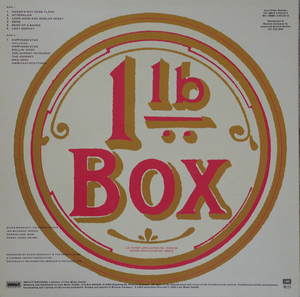 Small Faces - Ogdens' Nut Gone Flake (Vinyl, LP, Album, Reissue, Stereo) Very Good Plus (VG+) / Very Good Plus (VG+)