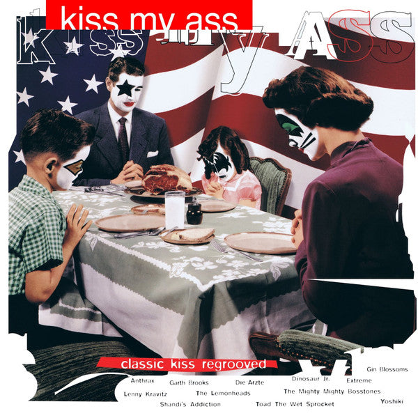 Various - Kiss My Ass: Classic Kiss Regrooved (Vinyl, LP, Compilation, Limited Edition) Near Mint (NM or M-) / Very Good Plus (VG+)