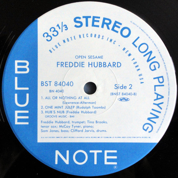 Freddie Hubbard - Open Sesame (Vinyl, LP, Album, Reissue) Near Mint (NM or M-) / Near Mint (NM or M-)