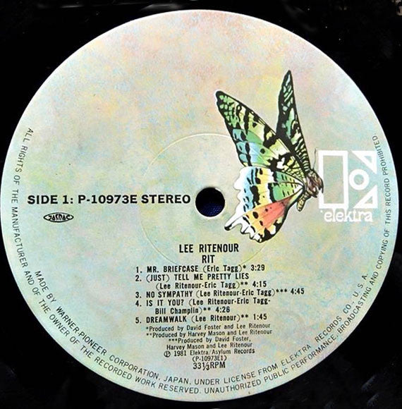 Lee Ritenour - Rit (Vinyl, LP, Album)