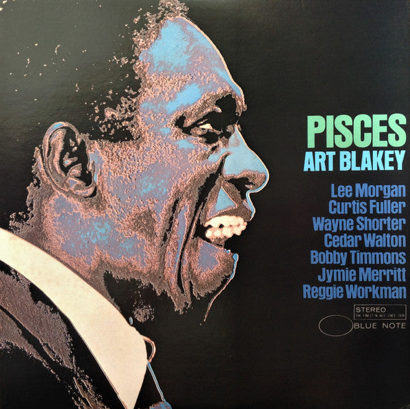 Art Blakey - Pisces = ピスシス (Vinyl, LP, Album, Limited Edition, Stereo) Very Good Plus (VG+) / Very Good (VG)