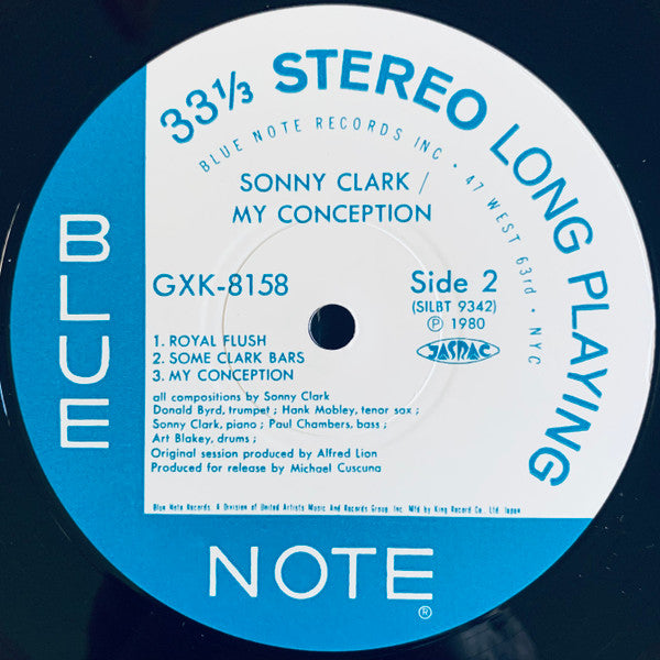 Sonny Clark - My Conception (Vinyl, LP, Album, Reissue) Very Good Plus (VG+) / Very Good Plus (VG+)
