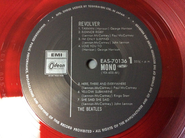 The Beatles - Revolver (Vinyl, LP, Album, Mono, Reissue) Very Good Plus (VG+) / Very Good Plus (VG+)