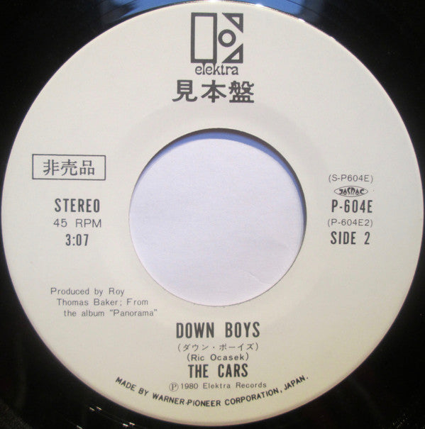 The Cars - Touch And Go (Vinyl, 7", 45 RPM, Promo) Very Good Plus (VG+) / Very Good (VG)