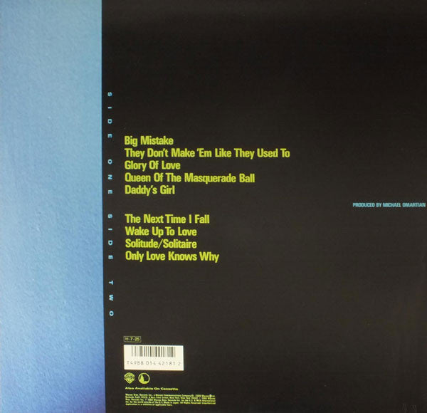 Peter Cetera - Solitude / Solitaire (Vinyl, LP, Album) Very Good (VG) / Very Good Plus (VG+)