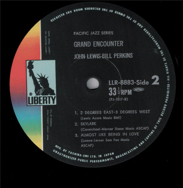 John Lewis (2) - Grand Encounter: 2° East - 3° West (Vinyl, LP, Alb...
