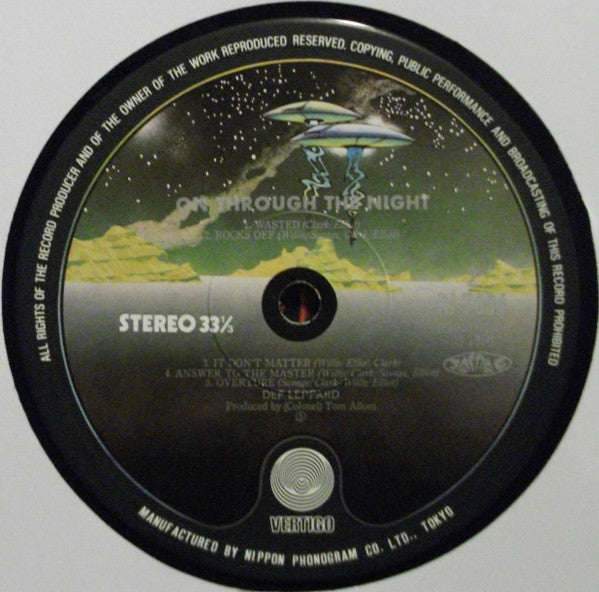 Def Leppard - On Through The Night (Vinyl, LP, Album)