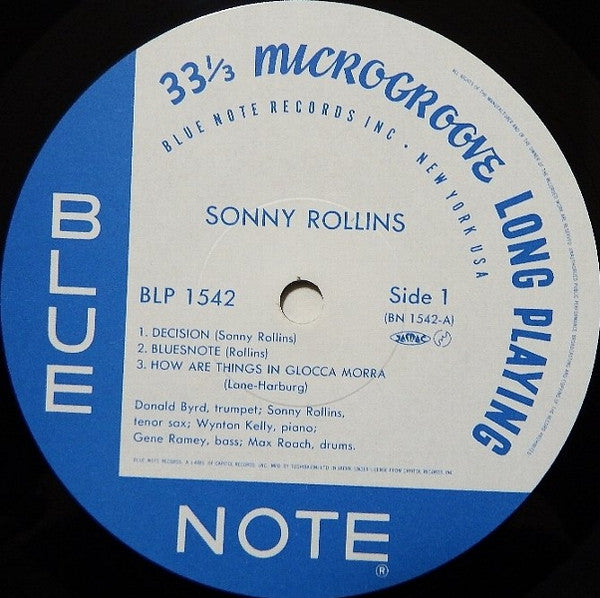 Sonny Rollins - Sonny Rollins (Vinyl, LP, Album, Reissue, Mono) Near Mint (NM or M-) / Good Plus (G+)