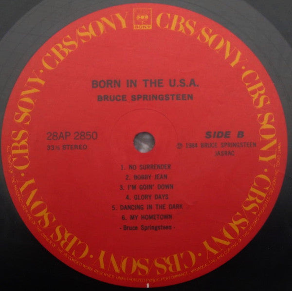 Bruce Springsteen - Born In The U.S.A. (Vinyl, LP, Album, Repress, ...