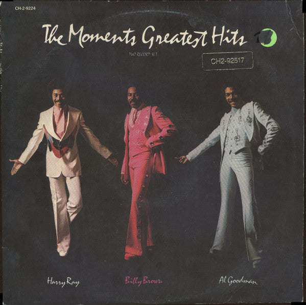 The Moments - The Moments Greatest Hits (2xVinyl, LP, Compilation, Reissue) Very Good Plus (VG+) / Very Good (VG)