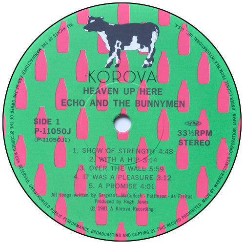 Echo & The Bunnymen - Heaven Up Here (Vinyl, LP, Album)