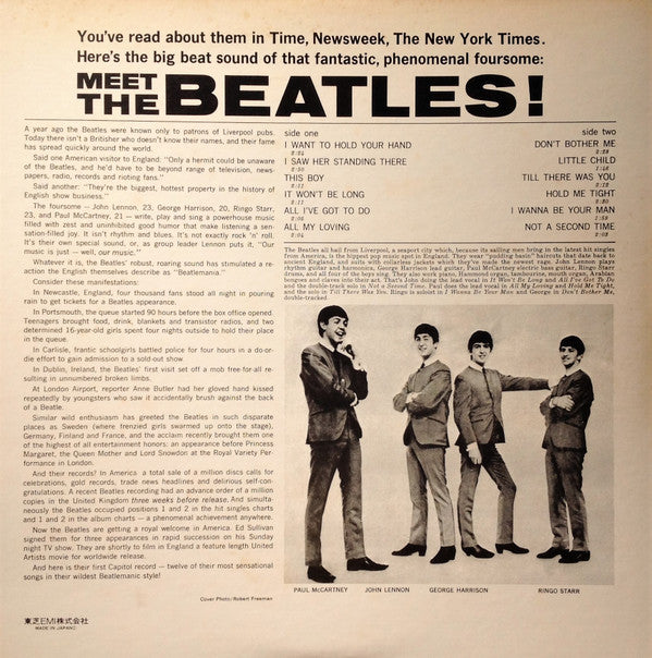 The Beatles - Meet The Beatles! = ミート・ザ・ビートルズ (Vinyl, LP, Album, St...