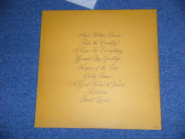 Poco (3) - A Good Feelin' To Know (Vinyl, LP, Album) Very Good (VG) / Very Good Plus (VG+)