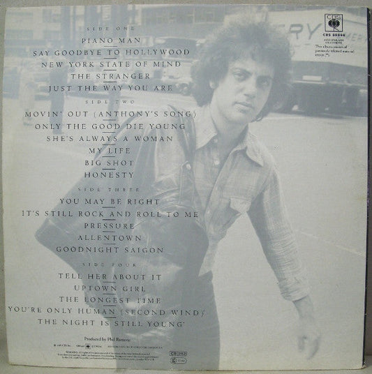 Billy Joel - Greatest Hits Volume I & Volume II (2xVinyl, LP, Compilation) Near Mint (NM or M-) / Very Good Plus (VG+)