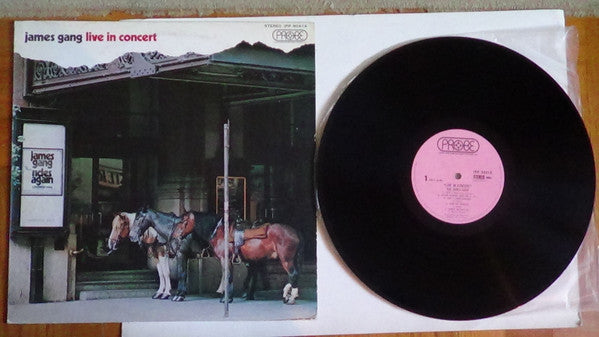 James Gang - Live In Concert (Vinyl, LP, Album, Stereo) Very Good Plus (VG+) / Very Good (VG)
