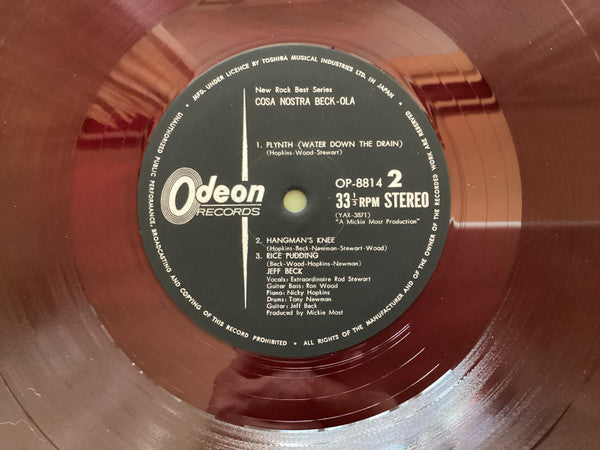 Jeff Beck Group - Beck-Ola (Vinyl, LP, Album, Stereo) Good Plus (G+) / Good Plus (G+)