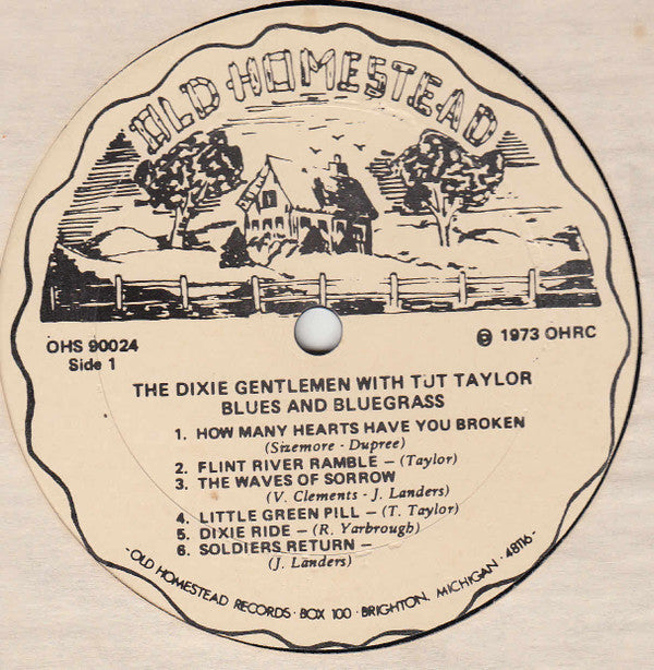 The Dixie Gentlemen - Blues And Bluegrass (Vinyl, LP, Album) Very Good Plus (VG+) / Very Good Plus (VG+)