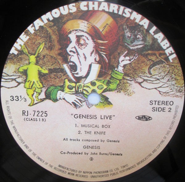 Genesis - Live (Vinyl, LP, Album, Reissue, Stereo) Very Good Plus (VG+) / Very Good (VG)