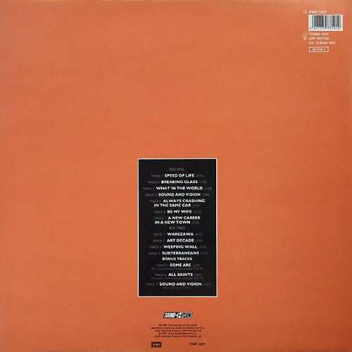 David Bowie - Low (Vinyl, LP, Album, Reissue, Remastered) Very Good Plus (VG+) / Very Good (VG)