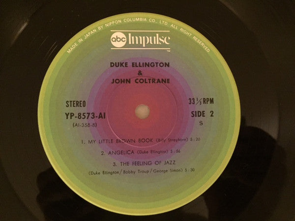 Duke Ellington - Duke Ellington & John Coltrane (Vinyl, LP, Album, Reissue, Stereo) Very Good (VG) / Very Good (VG)