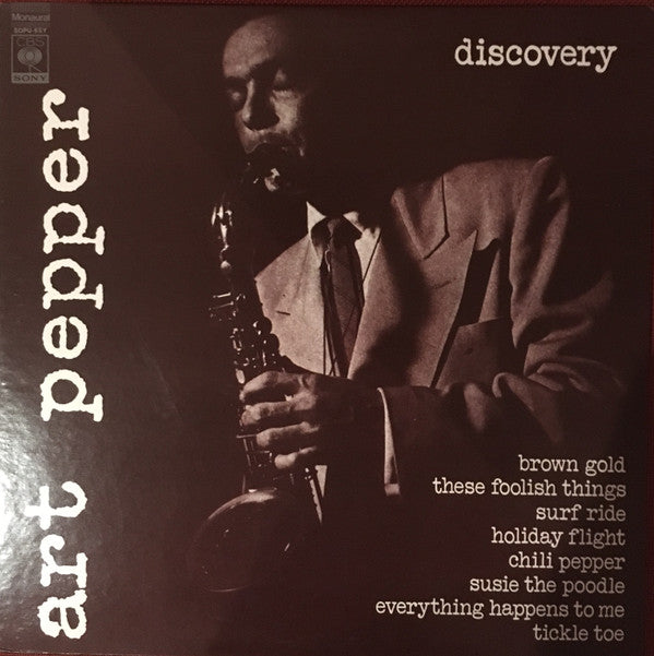 Art Pepper - Discovery (Vinyl, LP, Compilation, Mono)
