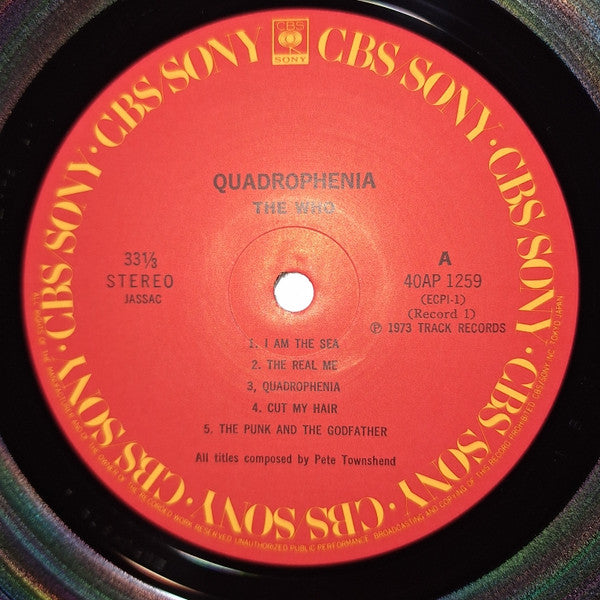 The Who - Quadrophenia (Vinyl, LP, Album, Reissue)