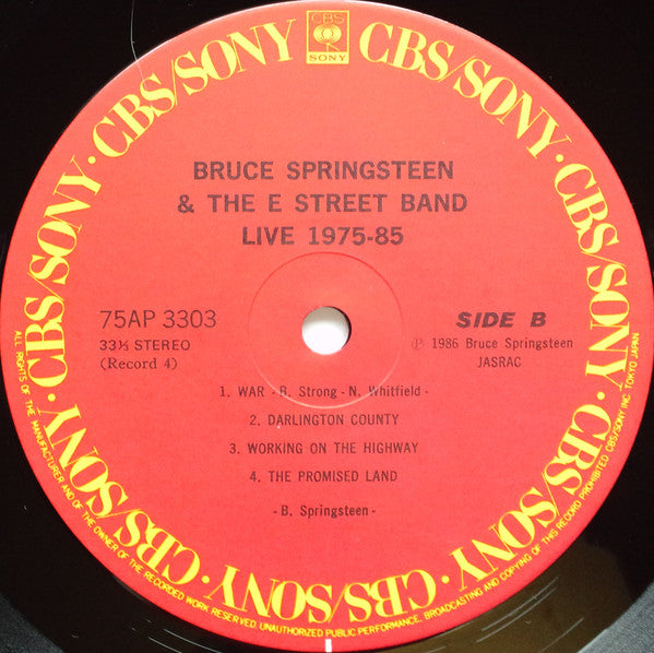 Bruce Springsteen & The E-Street Band - Live/1975-85 (Box Set, Viny...