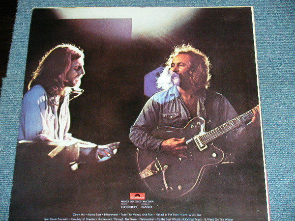 Crosby & Nash - Wind On The Water (Vinyl, LP, Album) Very Good Plus (VG+) / Very Good Plus (VG+)