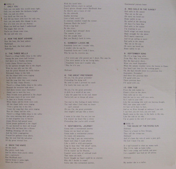 The Platters - Custom 20 (Vinyl, LP, Compilation) Very Good (VG) / Very Good (VG)