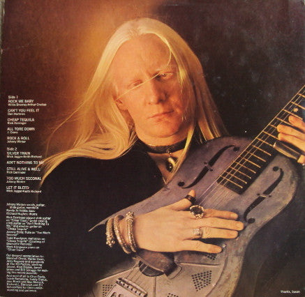 Johnny Winter - Still Alive And Well (Vinyl, LP, Album, Stereo) Good Plus (G+) / Good Plus (G+)