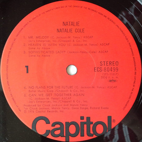 Natalie Cole - Natalie (Vinyl, LP, Album)