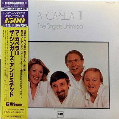 The Singers Unlimited - A Capella III (Vinyl, LP, Album, Limited Edition, Reissue) Very Good Plus (VG+) / Very Good Plus (VG+)