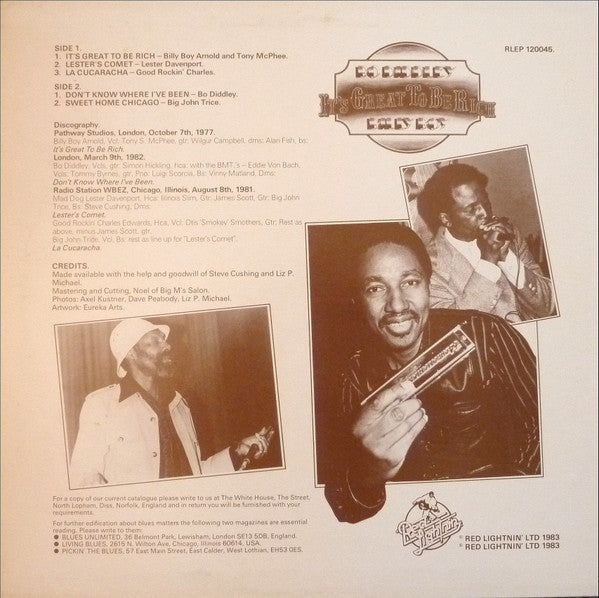 Various - It's Great To Be Rich (Vinyl, LP, 45 RPM, Compilation) Very Good Plus (VG+) / Very Good Plus (VG+)
