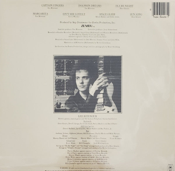 Lee Ritenour - Captain Fingers (Vinyl, LP, Album, Reissue, Stereo) Very Good (VG) / Very Good (VG)
