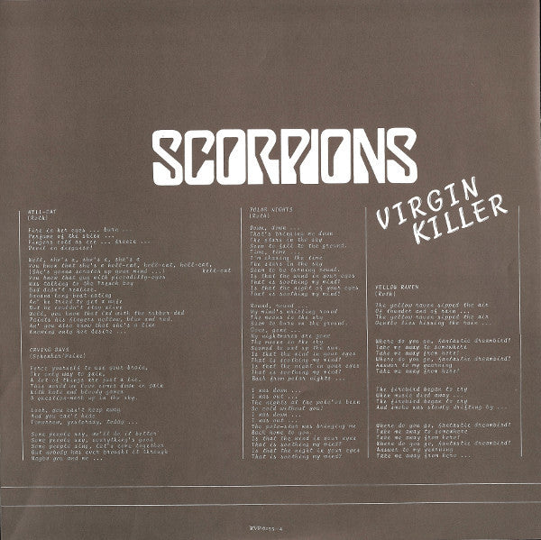 Scorpions - Virgin Killer (Vinyl, LP, Album)