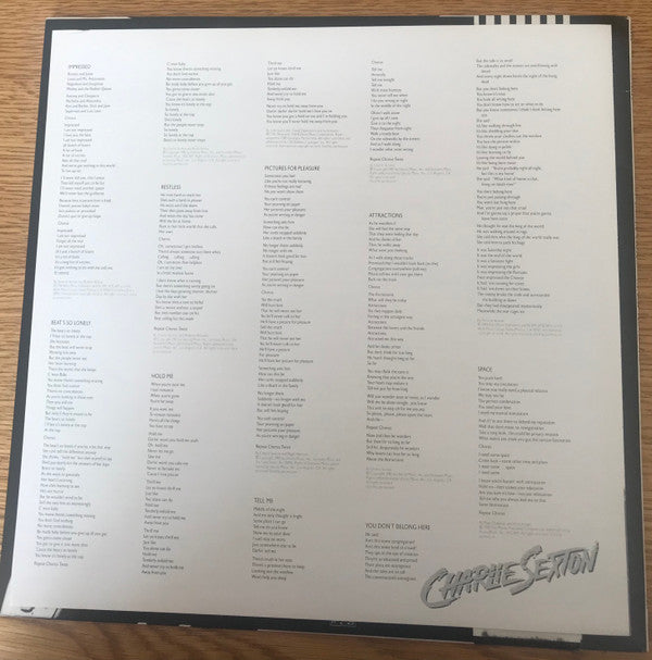 Charlie Sexton - Pictures For Pleasure (Vinyl, LP, Album)