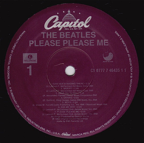 The Beatles - Please Please Me (Vinyl, LP, Album, Limited Edition, Reissue, Mono) Mint (M) / Mint (M)