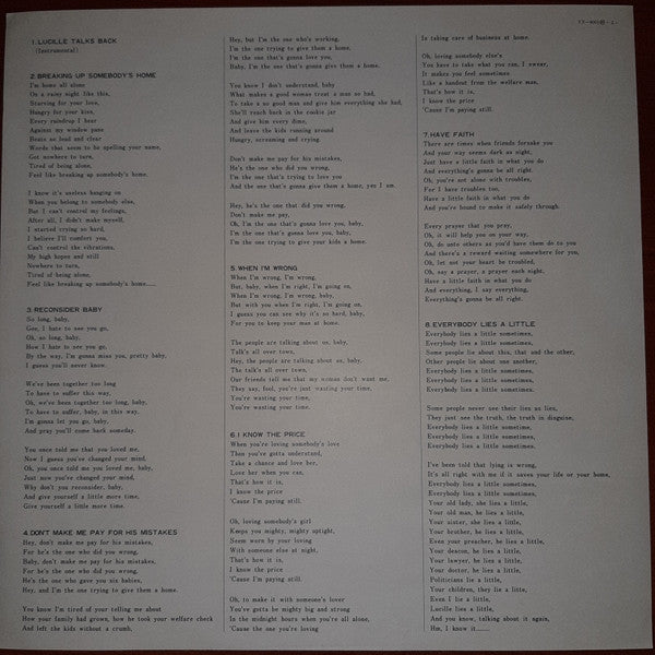B.B. King - Lucille Talks Back (Vinyl, LP, Album)