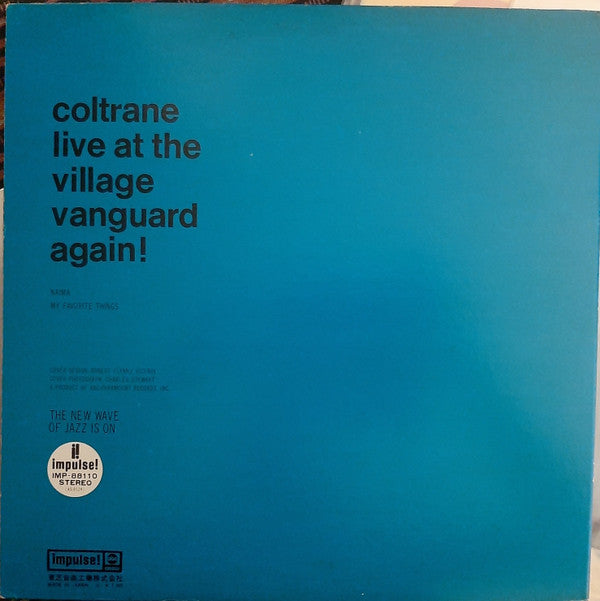 John Coltrane - Live At The Village Vanguard Again! (Vinyl, LP, Alb...