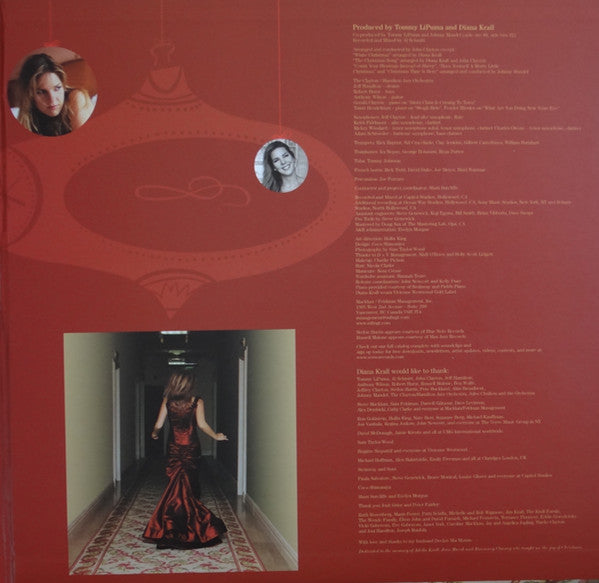 Diana Krall - Christmas Songs (Vinyl, LP, Album, Stereo) Very Good Plus (VG+) / Good Plus (G+)