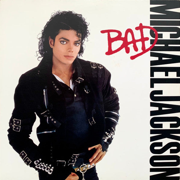 Michael Jackson - Bad (Vinyl, LP, Album) Very Good Plus (VG+) / Very Good (VG)