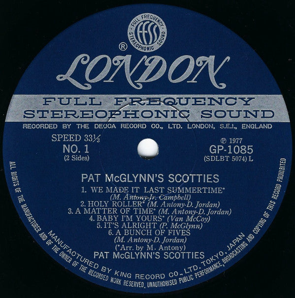 Pat McGlynn's Scotties - Pat McGlynn's Scotties (Vinyl, LP, Album)