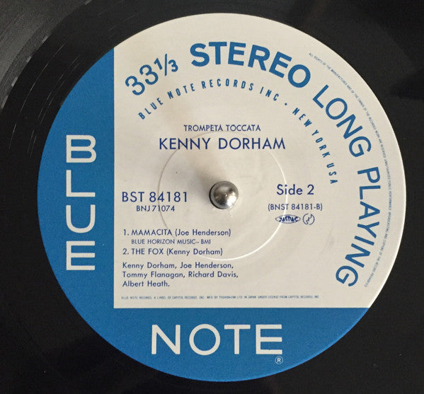 Kenny Dorham - Trompeta Toccata (Vinyl, LP, Album, Stereo, Reissue) Near Mint (NM or M-) / Near Mint (NM or M-)